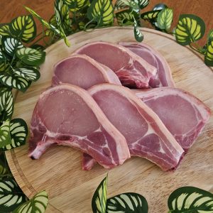 pork chops. PORK LOIN & RIB CHOPS 350g